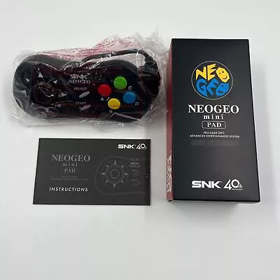 SNK Neo Geo Mini Pad Controller Black 17m4 • $89.95