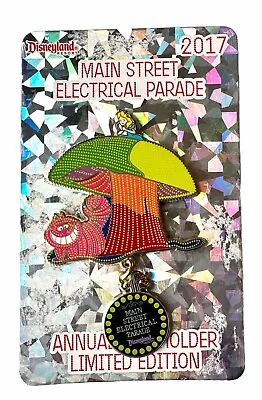 Disney Pin Main Street Electrical Parade Alice Cheshire Cat AP Exclusive LE Pin • $50.99