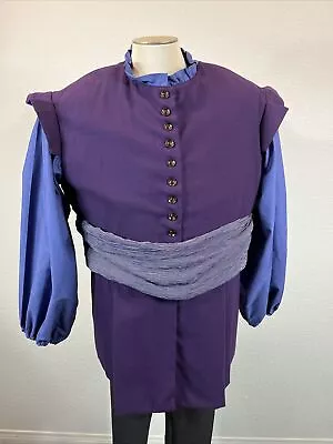 Renaissance 54” Purple Colonial Jacket Medieval Don Giovanni Beauty Beast  Man • $89
