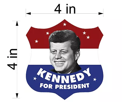 Kennedy Sticker 2024 Presidential Decal Window Bumper Sticker - Vintage Style • $2.99