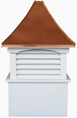 Empire Sheds Vinyl Vent Cupola With Copper Roof • $725