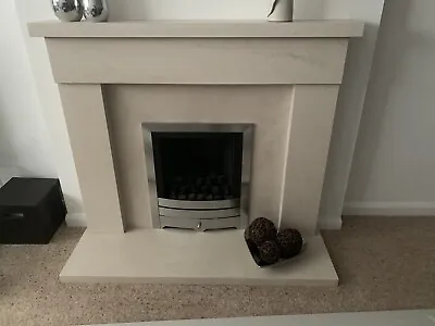 Stone Fireplace Used • £275