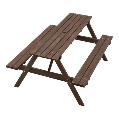 8 Seater 6 Seater Wooden Pub Bench &Table Picnic Table Furniture Garden Patio UK • £95.95