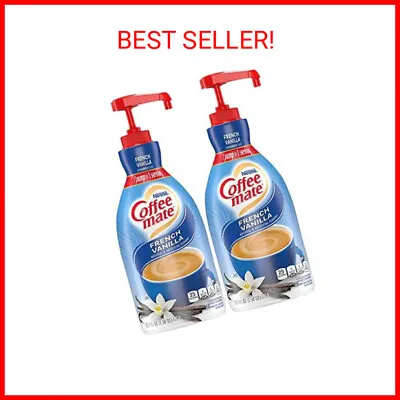 Nestle Coffee Mate Creamer French Vanilla Concentrated 50.7 Oz Pack Of 2 • $37.99