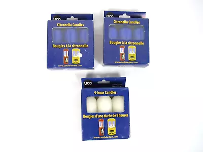 UCO 9-Hour Candles For Candle Lantern - White - 1.18in Diameter 3-Pack L-CAN3PK • $29.99