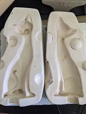 Siamese Cat  Vintage Slip Casting Ceramic Mold See All Pictures  • $29