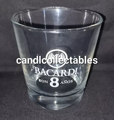 Rare Collectable Bacardi 8 Rum Glass In Great Used Condition • $18