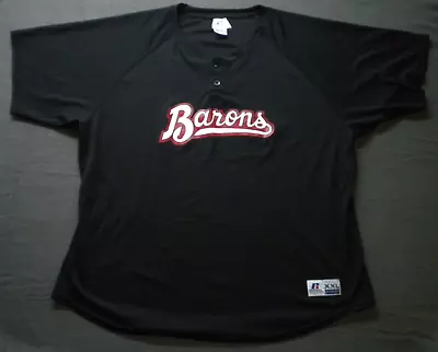 Birmingham Barons Minor League Baseball Black Batting XXL 2XL Warm Up Jersey • $24.99