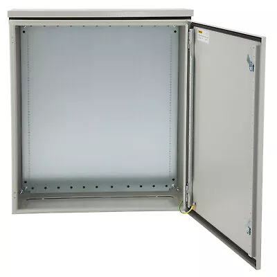 VEVOR 24x24x8 Electrical Enclosure IP65 Carbon Steel Wall Mount Junction Box • $186.10