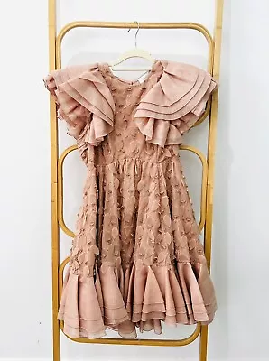 Zimmermann Dancer Frilled Mini Dress Size 2 / AU 10 New With Tag • $650