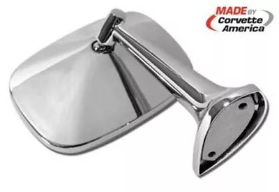 68-74 Corvette C3 Outside Mirror NEW Left Side Driver Side With Mounting Kit • $59.49