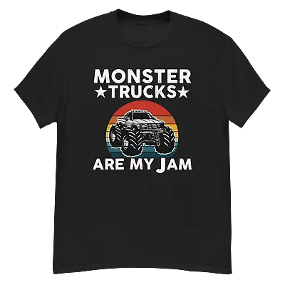 Monster Truck Men's T-shirt Bigfoot Motocross Demolition Derby Monster Jam S-5XL • $21.99