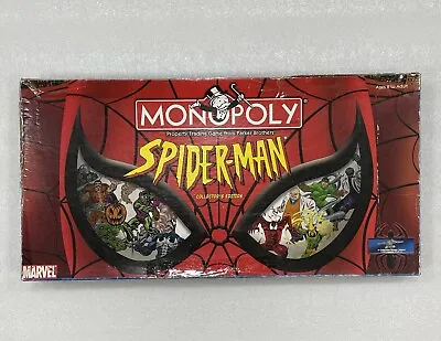 Monopoly Marvel Spider-Man Collectors Edition Board Game 2002 - Missing 1 Token • $12.95
