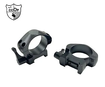 Scope Rings - Quick Detach Picatinny - 1 /25.4mm Or 30 Mm - Low Med Or High  • $64.95