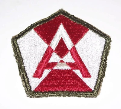 ORIGINAL CUT-EDGE WW2 15th ARMY PATCH OFF UNIFORM • £3.78