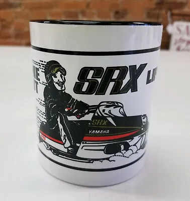 Reproduction Vintage Yamaha SRX Life Snowmobile Logo Coffee Mug (072) • $12