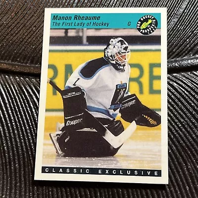 MANON RHEAUME 1993 CLASSIC Pro Hockey Prospects CARD #5 • $1.99