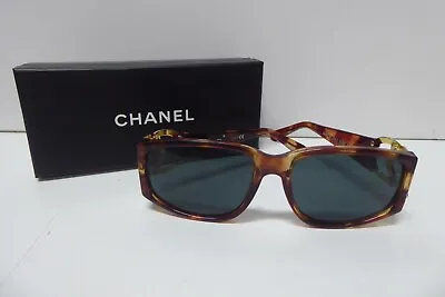 Vintage Chanel Sunglasses In Box Original - 02461 91235 Made In Italy • $359