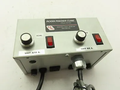 Rodix 121-8450 FC-92 Plus Feeder Cube Vibratory Bowl Controller 120V Dual Output • $299.99