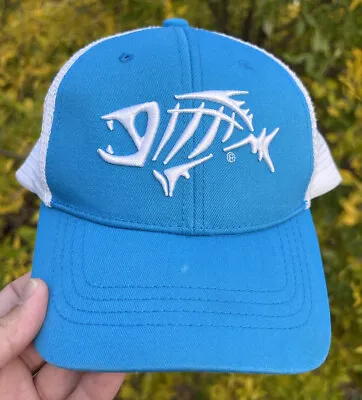 G. Loomis Trucker Hat Fish Bandit Men's OSFM Blue White Mesh Back Snapback Cap • $13.47