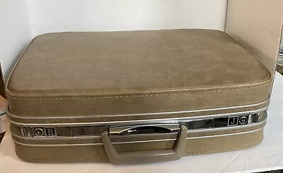 Vtg Samsonite Fashionaire Hardside 20” World Traveler Carry On Suitcase W/Key • $38.75