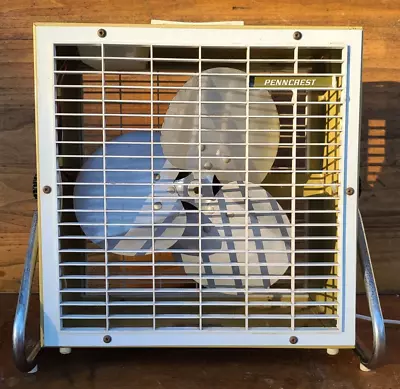 Penncrest Portable 941 Multi Purpose 12  Tilting Stand Box Fan • $59.97