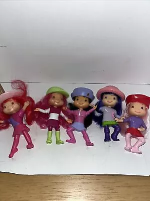 Strawberry Shortcake Set Of 5 Toy Doll Figures 2007 McDonald’s Happy Meal Toys • $9.99