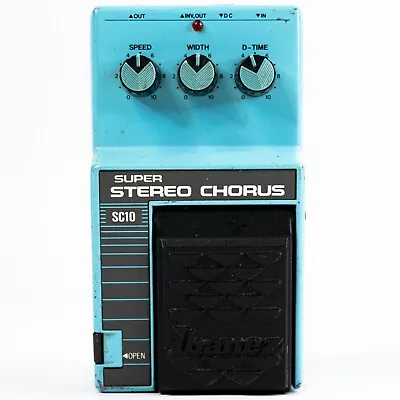 Ibanez Super Stereo Chorus SC10 Guitar Effect Pedal - Vintage • $199.99