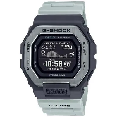 Casio G Shock Gbx-100tt-8 G-lide Moon Tide Data Steptracker Wr 200m Brand New • £165