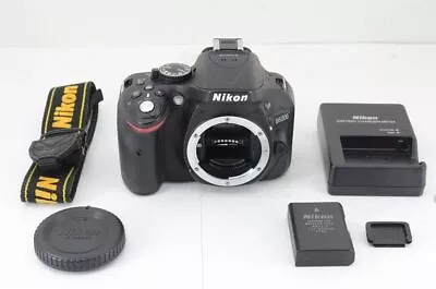 3490 Shots  Nikon D5200 24.1MP Digital Camera Black Body Only #240115b • $366.08
