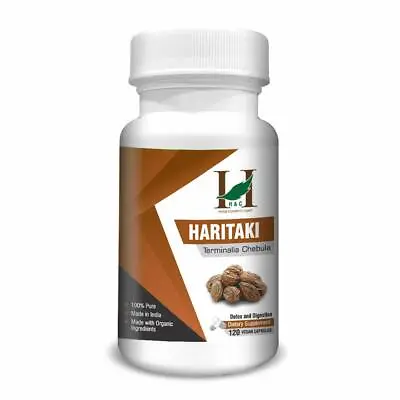 $32.99 • Buy H&C Herbal Ingredients Expert Haritaki (120 Capsules)