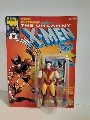 1993 Toybiz The Uncanny X-Men Wolverine Action Figure Snap Out Claws Vintage NIP • $39.99