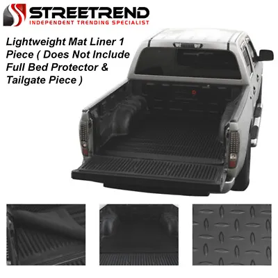 For 2004-2014 Ford F150 8 Ft 96  Long Cab Rubber Truck Bed Trunk Floor Mat Liner • $111.15