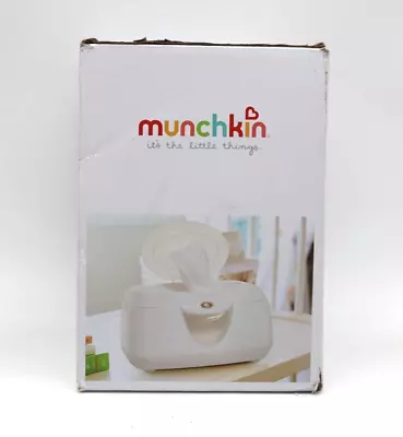 New Sealed Munchkin Baby Wipe Warmer With Nightlight Warm Glow View Open Box • $12.75