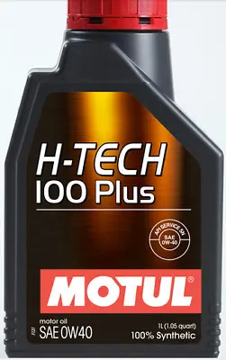 $84 • Buy Motul H-TECH 100 Plus 0W-40 5L Engine Oil 100% Synthetic 