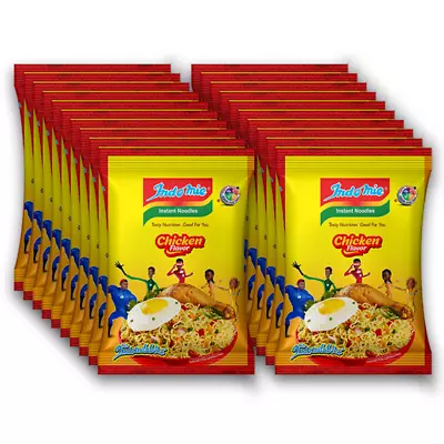 Indomie Instant Noodles Chicken Flavour 70g - NIGERIAN - Pack Of 20 • £8.19
