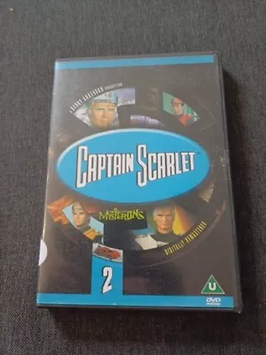 Captain Scarlet And The Mysterons 2 DVD (2001) Alan Perry Cert U Amazing Value • £2.99