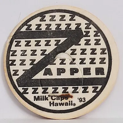 Vintage Pog * Milk Caps Hawaii 1993 * Zapper * Bin81 • $0.72