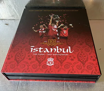 £300 • Buy Liverpool 2005 Istanbul Champions League Final Boxed Shirt 10th Anniversary