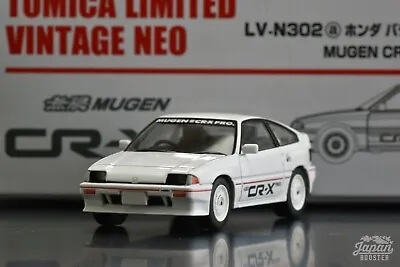 [TOMICA LIMITED VINTAGE NEO LV-N302a 1/64] HONDA BALLADE SPORTS CR-X MUGEN PRO • $28.99