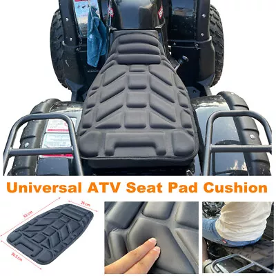 $33.43 • Buy Universal ATV Seat Pad Cushion Inflatable Shock Absorption Protective Seat Cover