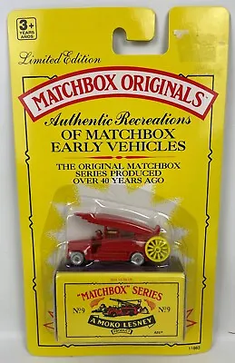 1993 Matchbox Originals Moko Lesney No. 9 1948 Dennis Fire Engine - NOS #11963 • $7.99