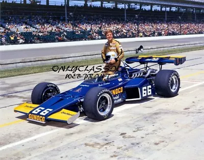 1972 MARK DONOHUE TEAM MCLAREN INDY 500 MOTOR SPEEDWAY RACE CAR 11x14 PHOTO USAC • $19.99