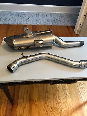 06-12 Triumph Daytona 675 Arrow Slip On Exhaust W/ Mid Pipe • $450