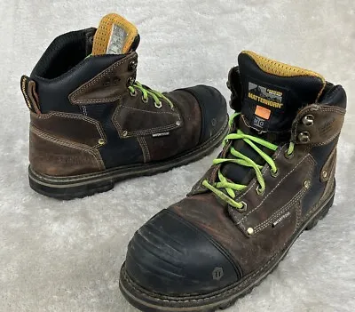 Matterhorn Work Boots Mens 10.5 M Brown MT2546 Composite Toe Waterproof Metguard • $39.90
