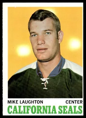 1970-71 Topps Mike Laughton California Golden Seals #74 • $3