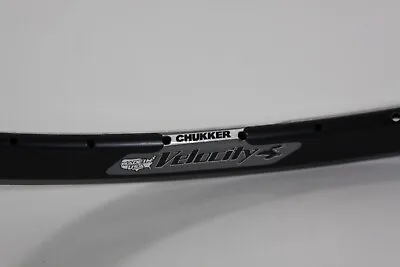 Velocity Chukker Rim 700c 48 Hole With No MSW Black VR22 • $96.79