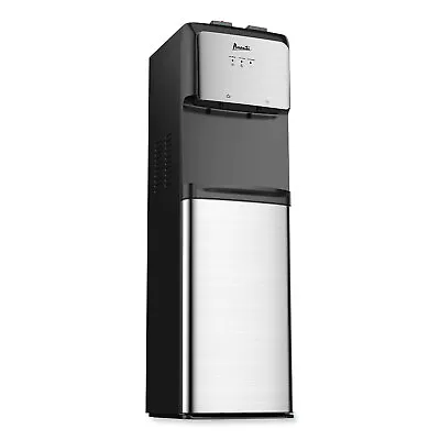 Bottom Loading Water Dispenser With UV Light 3 To 5 Gal 41.25 H Black/Stainle • $637.97