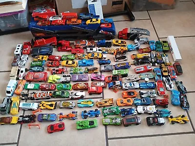 Hot Wheels  Maisto Matchbox & Various Loose Lot Of Die Cast Cars 116+ Pieces  • $9.97