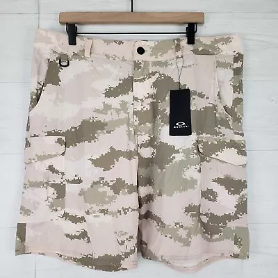 Oakley B1B Camouflage Cargo Short Men's Size 36 Desert Brush Camo Hydrolux • $49.92